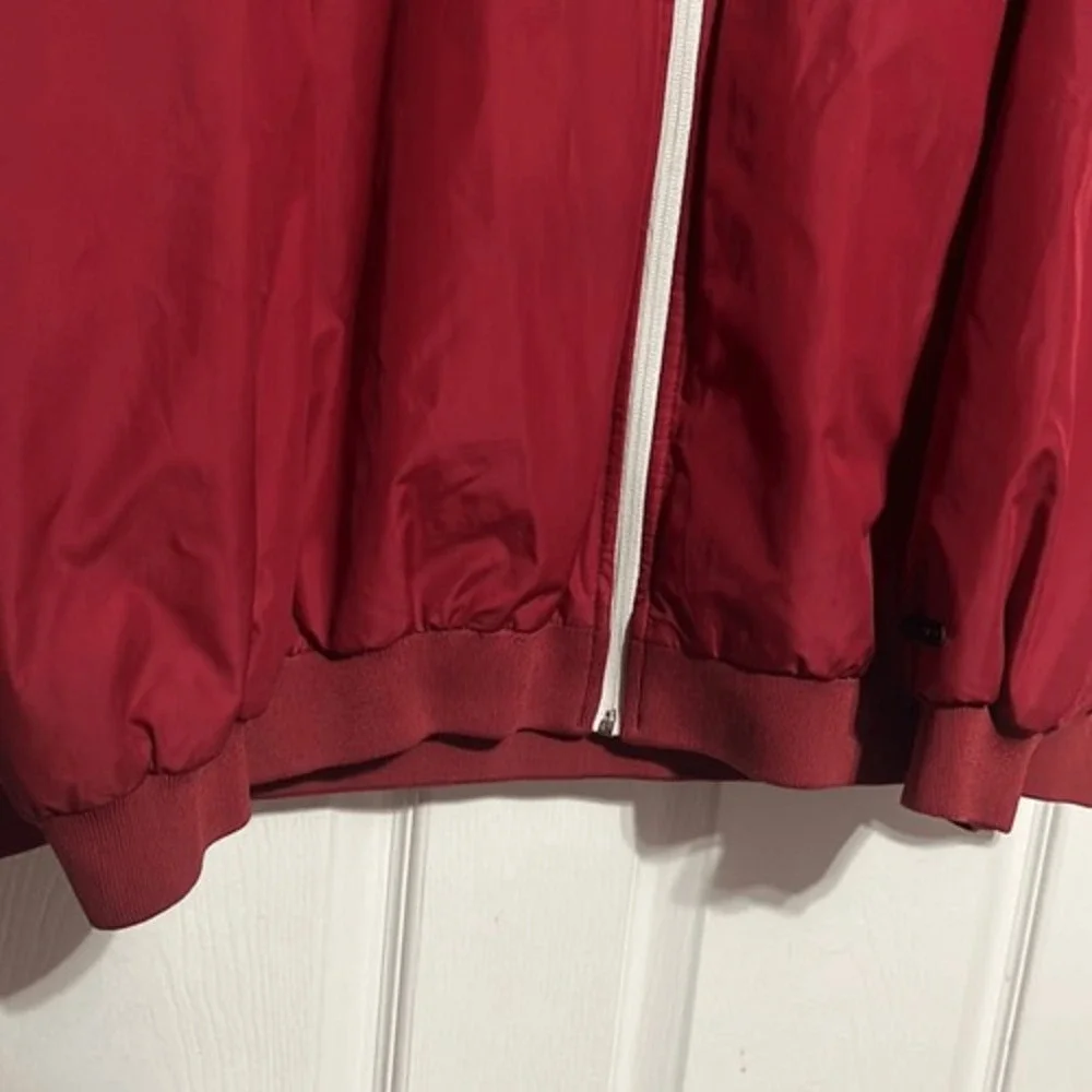 Vintage NIKE OU SOONERS CLIMA-FIT Full Zip‎ Polyester Jacket - PERFECT- Sz 2XL